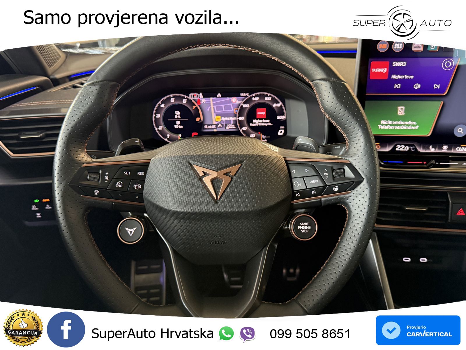Cupra Formentor 1.5 TSI (204 KS) e-Hybrid DSG LED+GR SJED+ACC