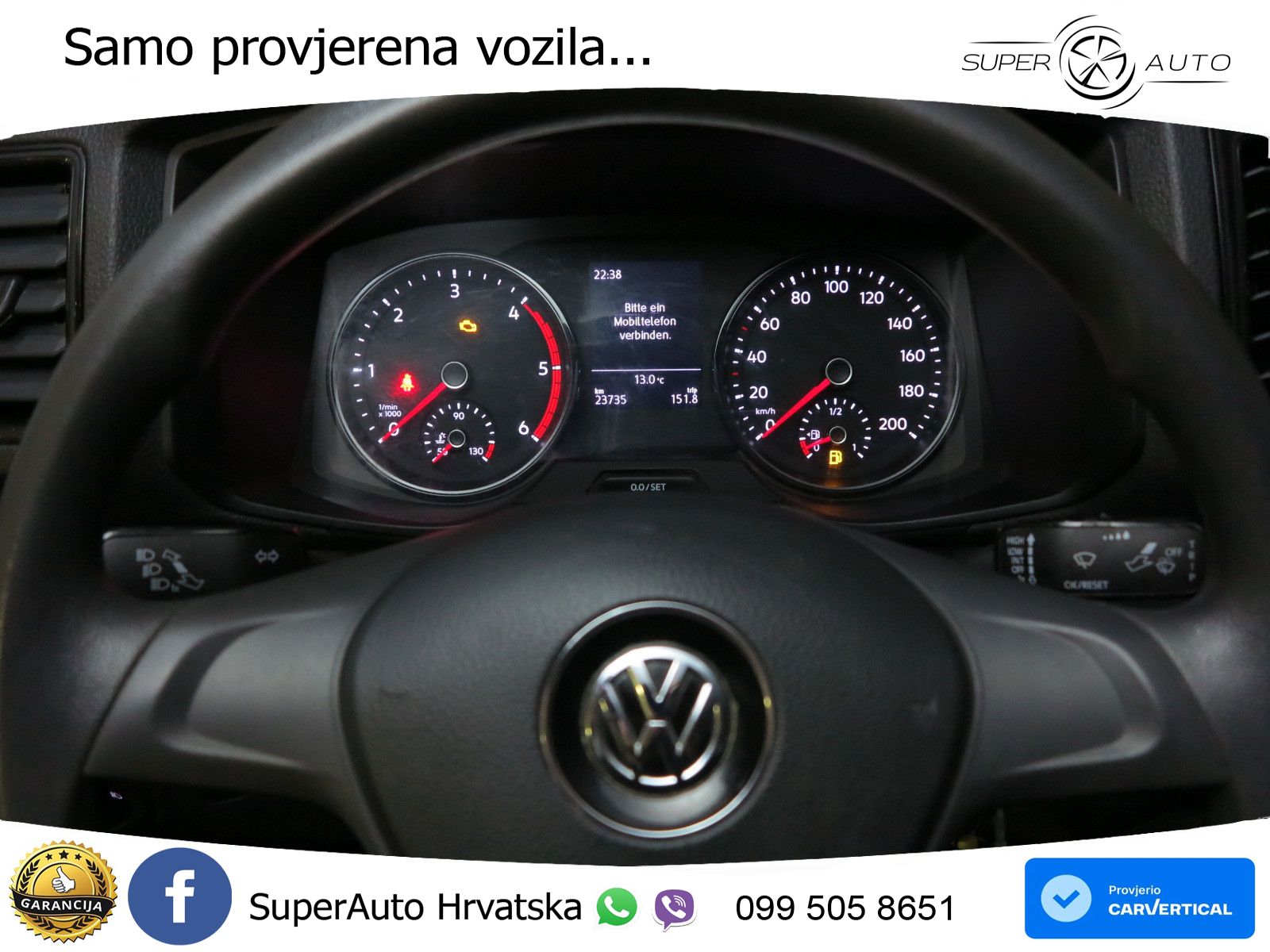 Volkswagen Crafter Pritsche 35 TDI2.0 Doka Mittel 3S-Kipper 140 KS