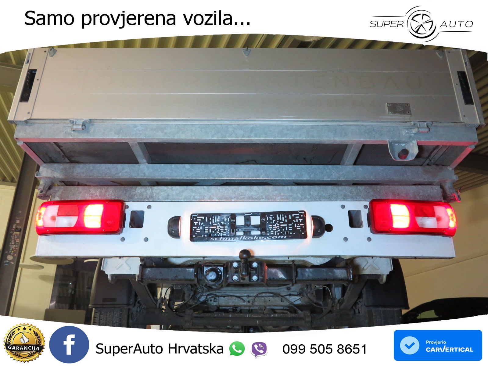 Volkswagen Crafter Pritsche 35 TDI2.0 Doka Mittel 3S-Kipper 140 KS