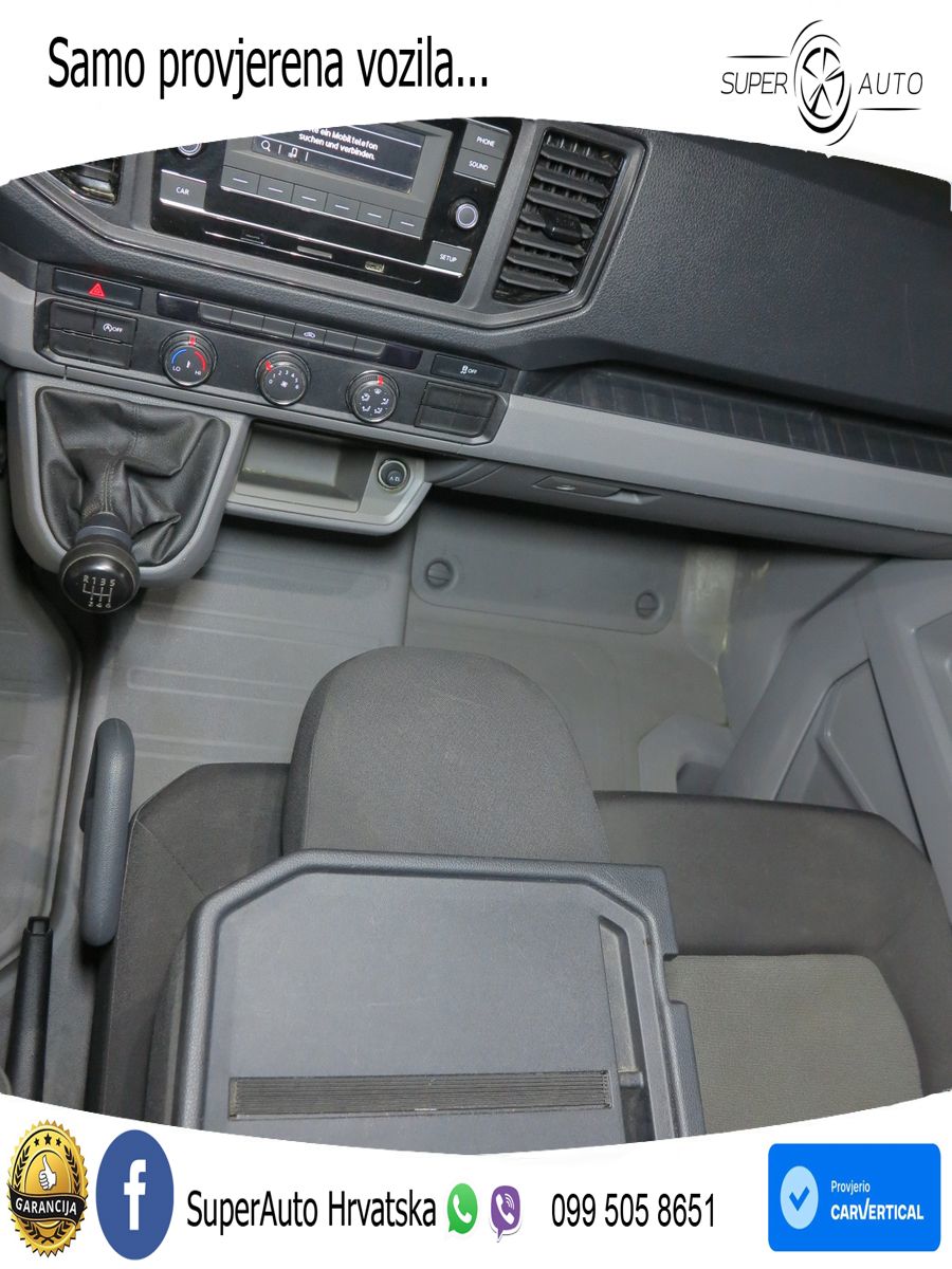 Volkswagen Crafter Pritsche 35 TDI2.0 Doka Mittel 3S-Kipper 140 KS