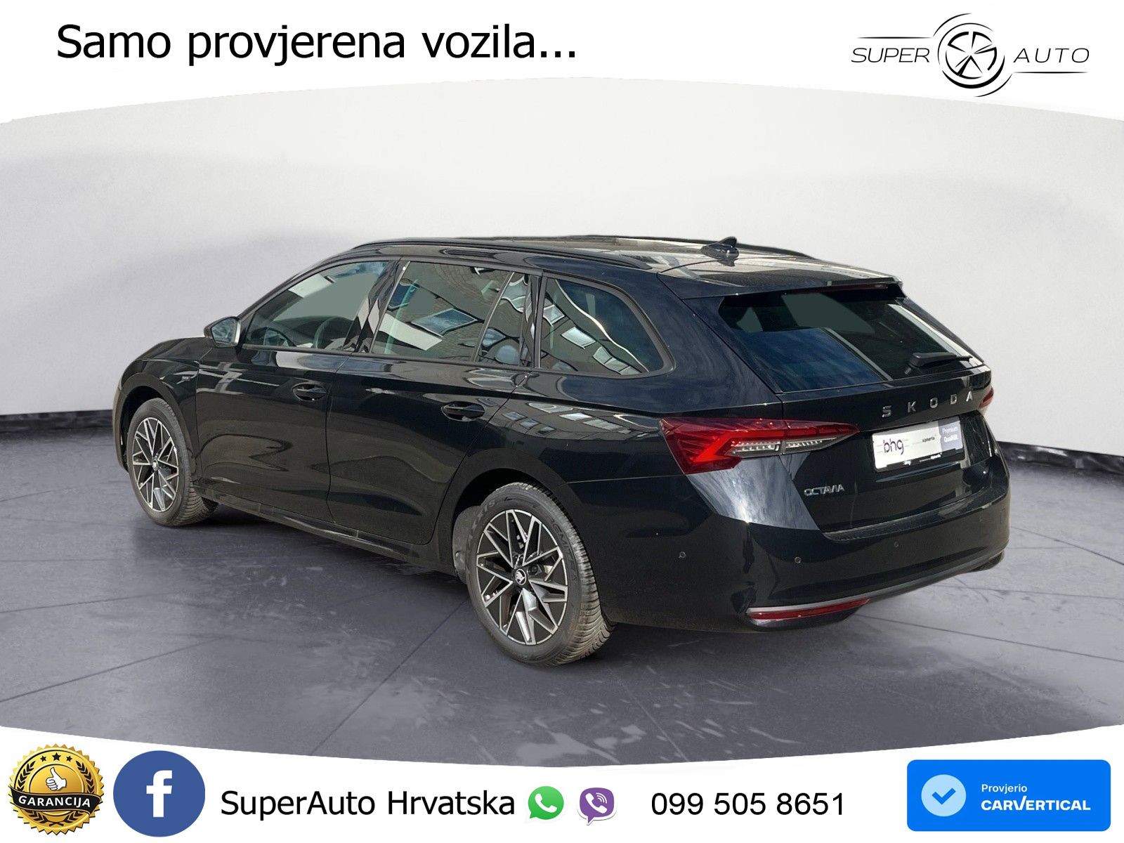 Škoda Octavia Combi 2.0 TDI (150 KS) DSG Selection ACC+HEAD+4xGR SJED+360+PANO