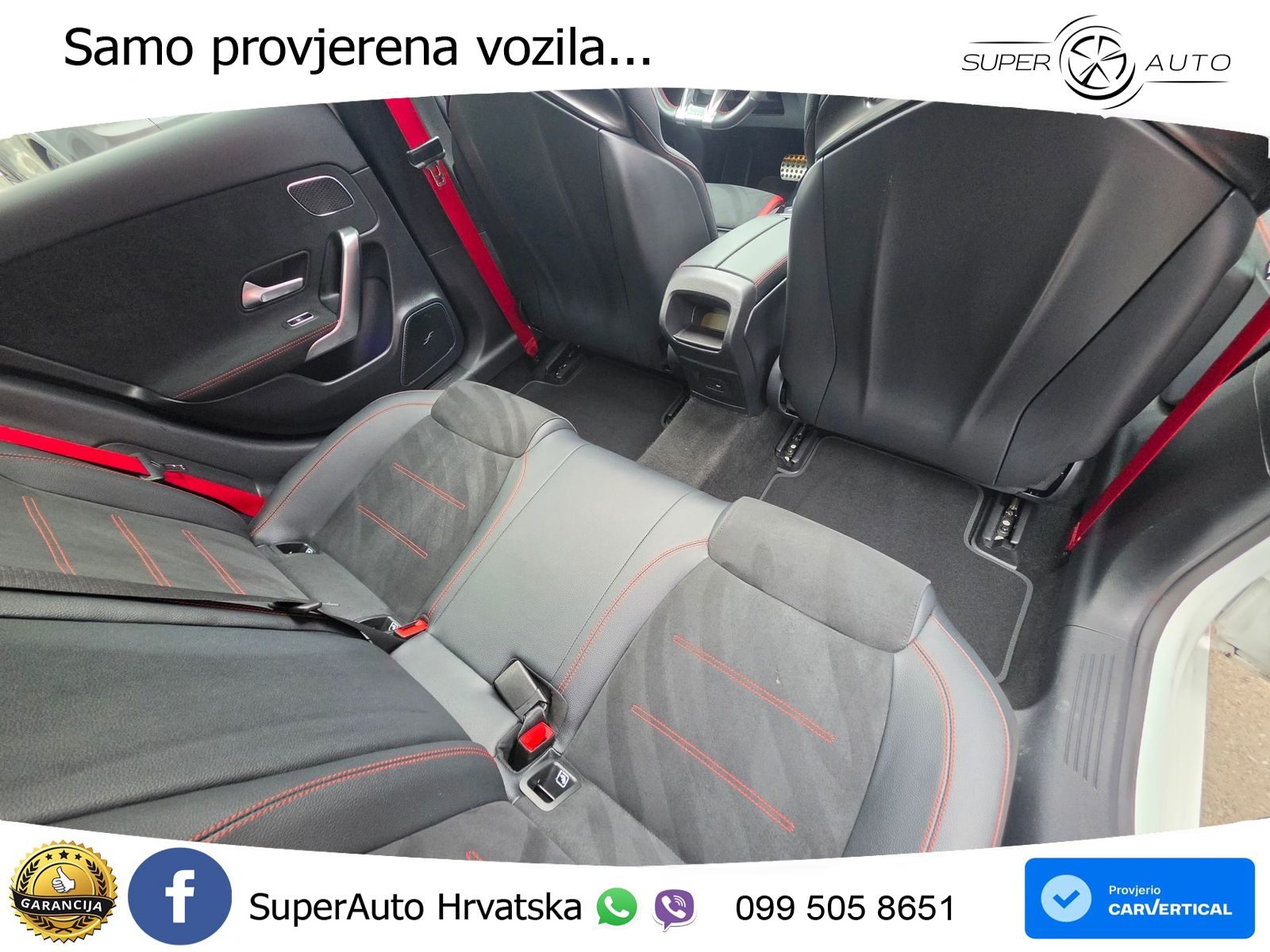 Mercedes-Benz AMG A 45 S 4MATIC+ AMG SPEEDSHIFT DCT 8G ZRAČNI+ACC+GR SJED+360+PANO