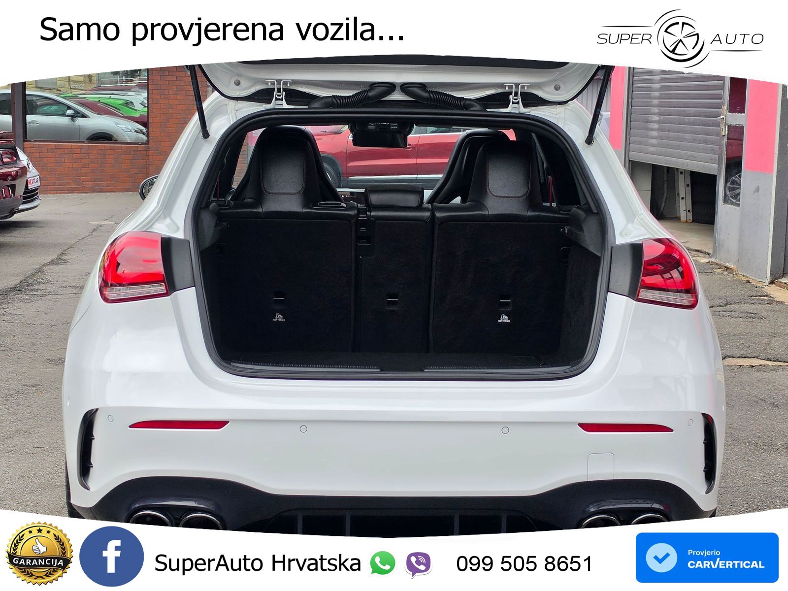Mercedes-Benz AMG A 45 S 4MATIC+ AMG SPEEDSHIFT DCT 8G ZRAČNI+ACC+GR SJED+360+PANO
