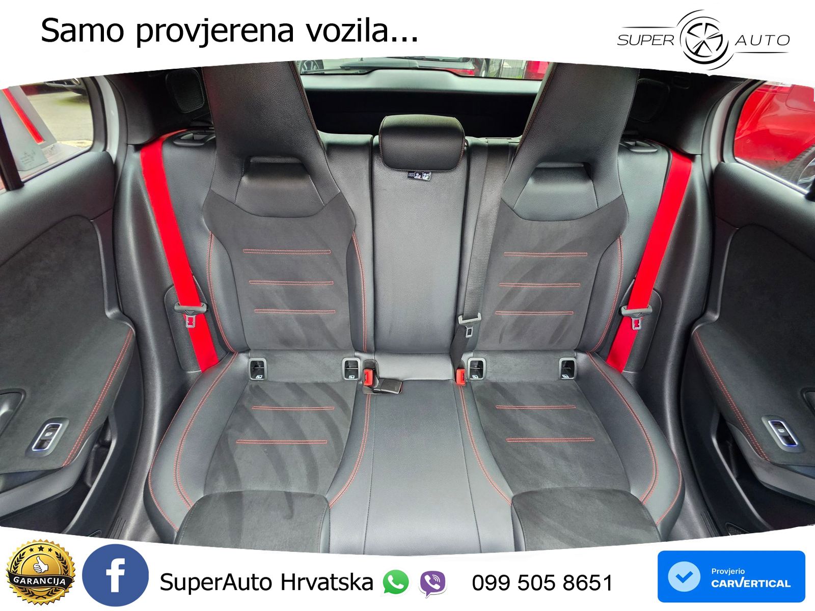 Mercedes-Benz AMG A 45 S 4MATIC+ AMG SPEEDSHIFT DCT 8G ZRAČNI+ACC+GR SJED+360+PANO