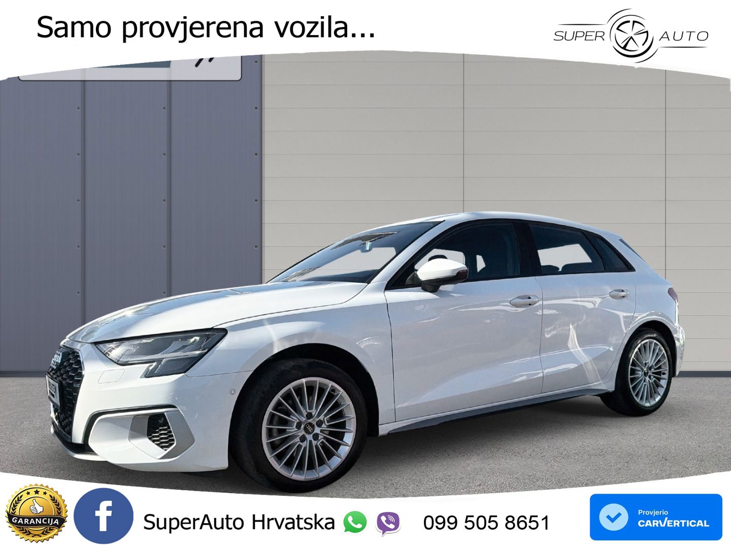 Audi A3 35 TFSI (150 KS) LED+GR SJED+ACC