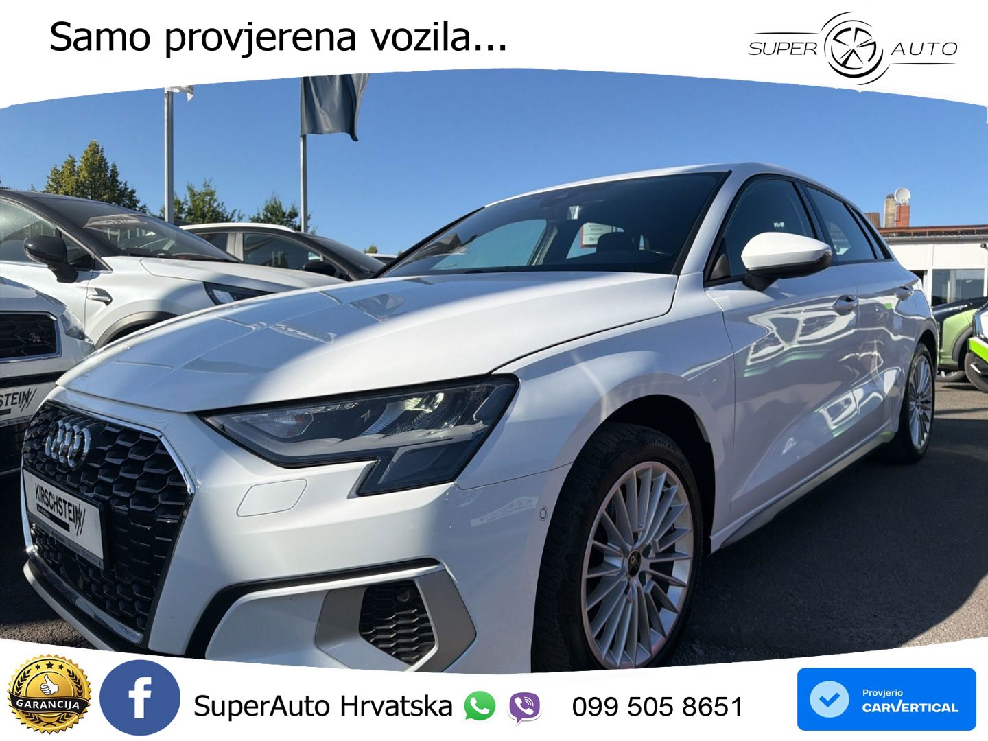 Audi A3 35 TFSI (150 KS) LED+GR SJED+ACC