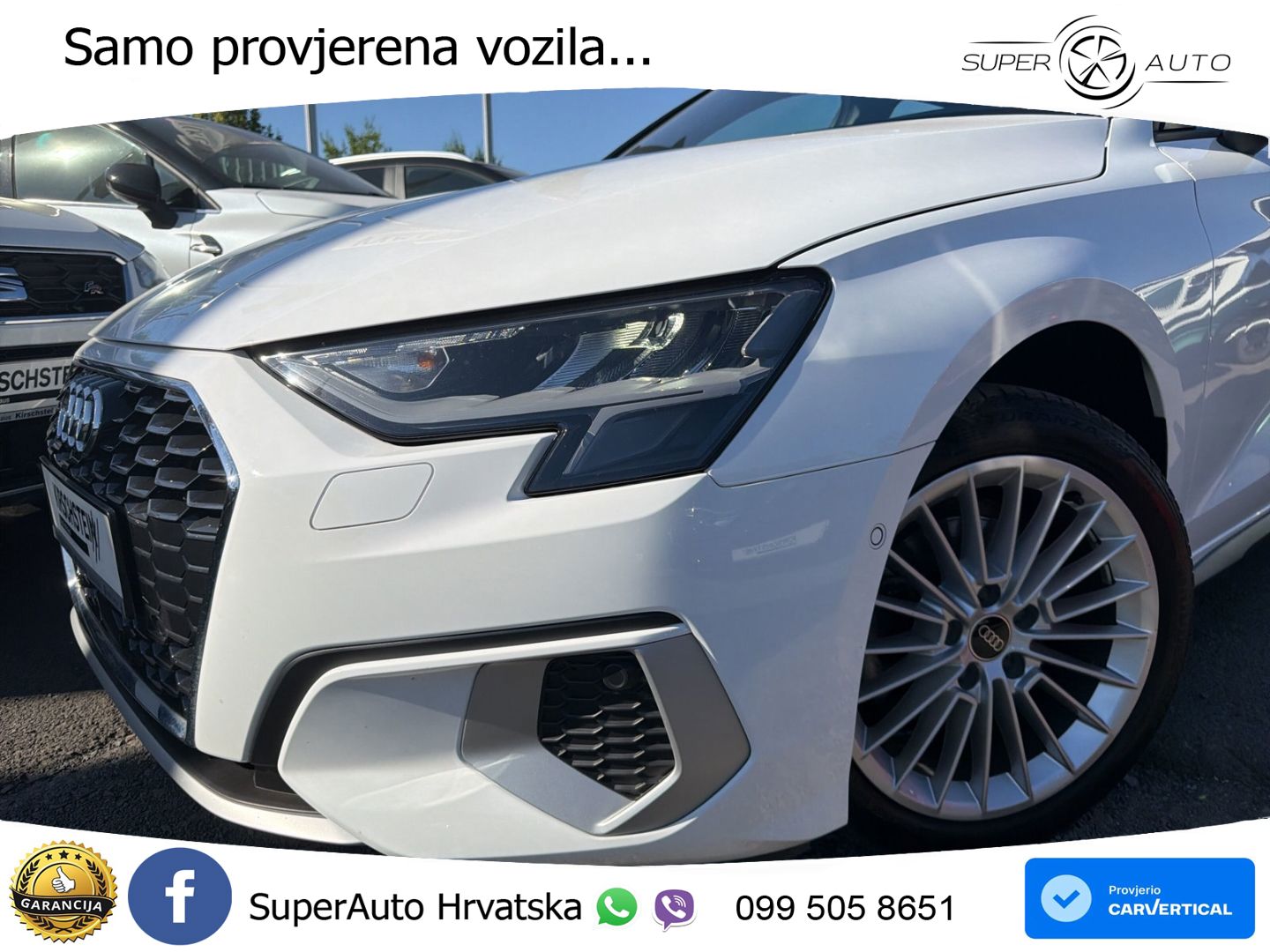 Audi A3 35 TFSI (150 KS) LED+GR SJED+ACC