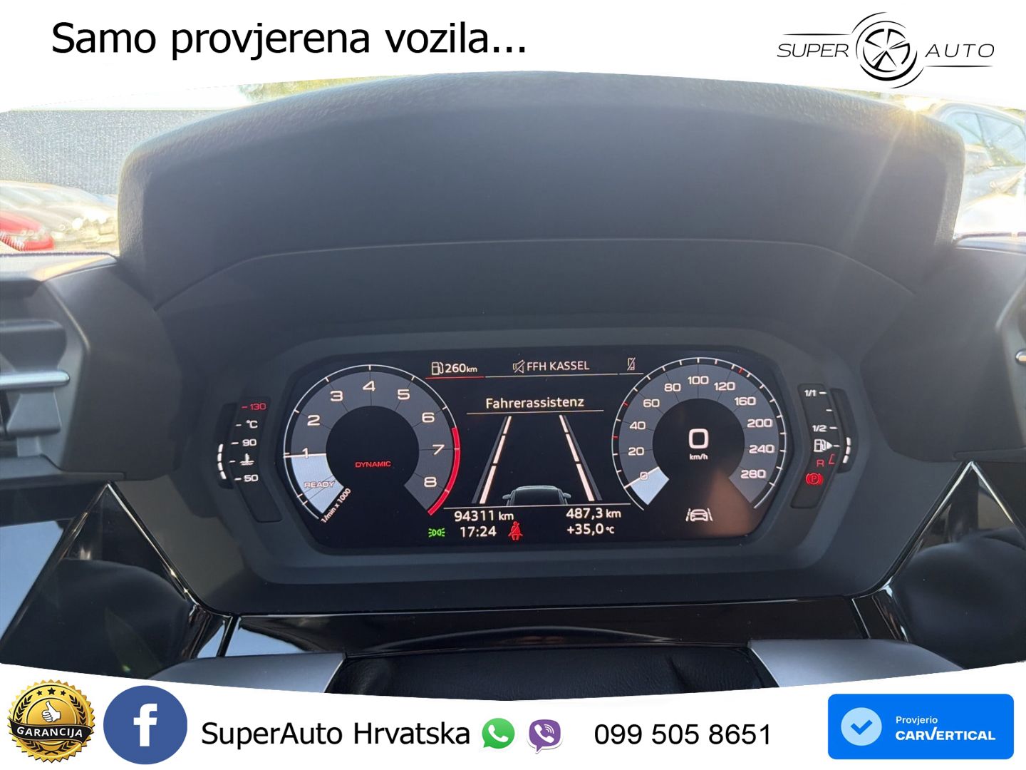 Audi A3 35 TFSI (150 KS) LED+GR SJED+ACC