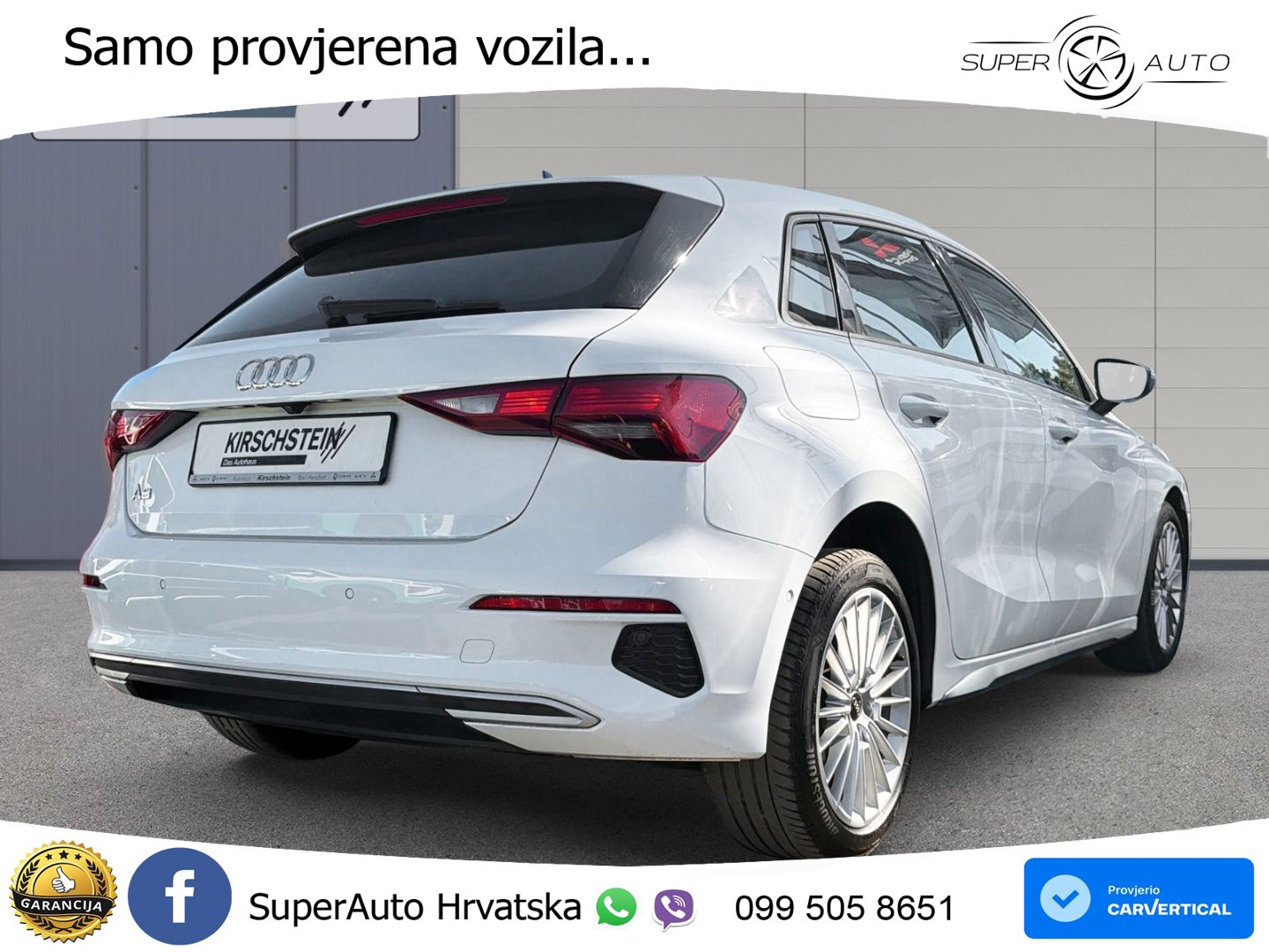 Audi A3 35 TFSI (150 KS) LED+GR SJED+ACC