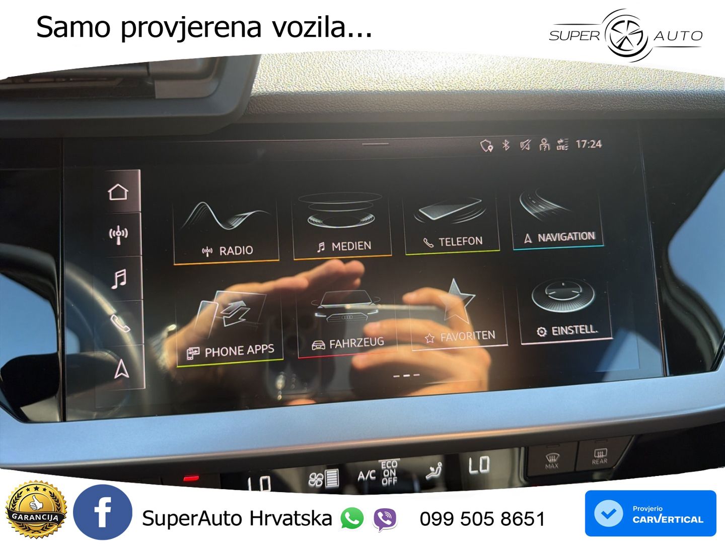 Audi A3 35 TFSI (150 KS) LED+GR SJED+ACC