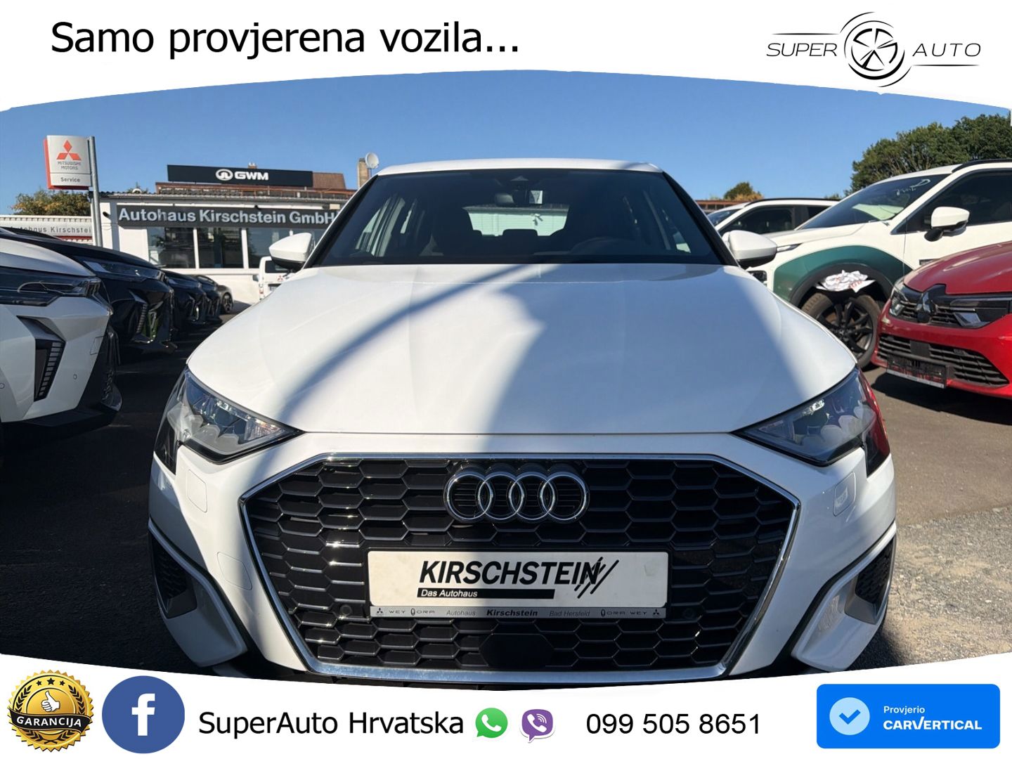Audi A3 35 TFSI (150 KS) LED+GR SJED+ACC