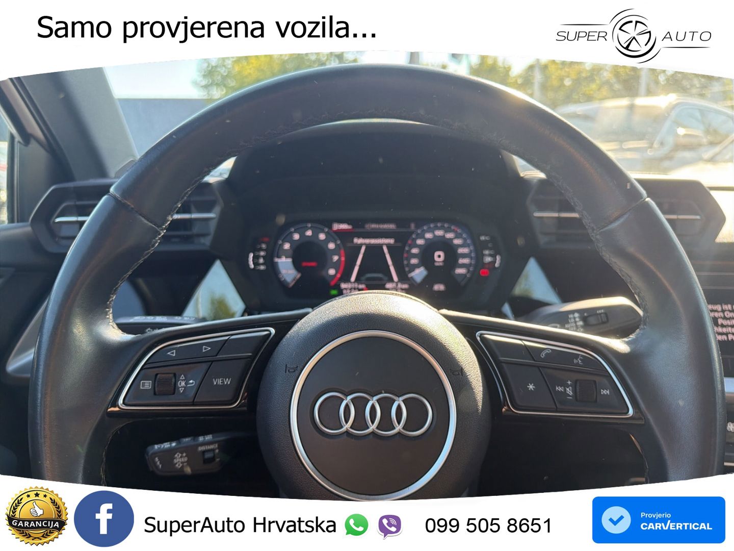 Audi A3 35 TFSI (150 KS) LED+GR SJED+ACC