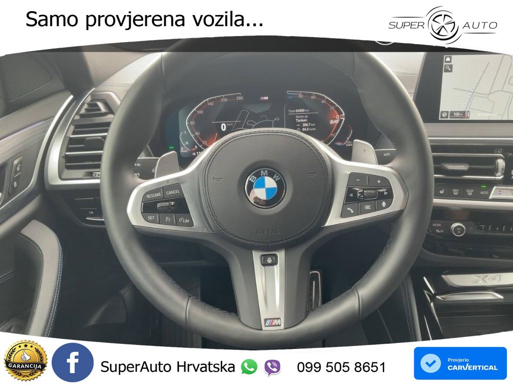 BMW X4 20d (190 KS) xDrive Steptronic M Sport LED+GR SJED+ACC