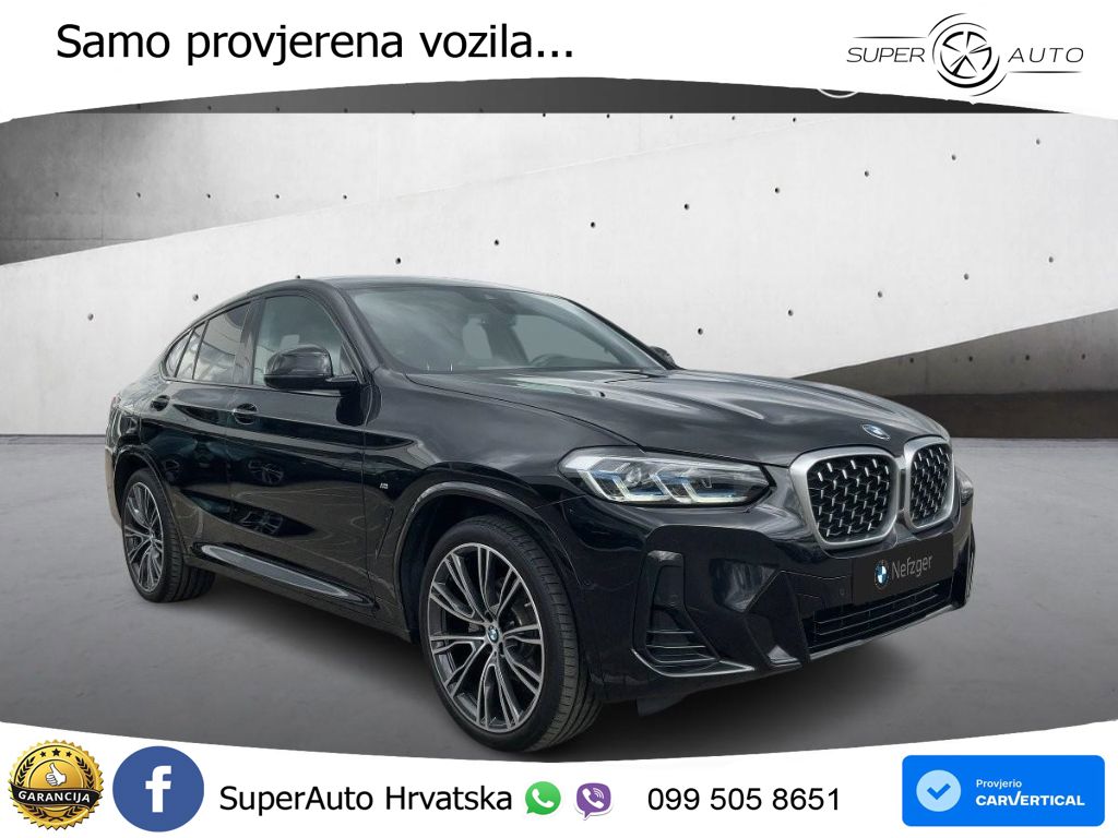 BMW X4 20d (190 KS) xDrive Steptronic M Sport LED+GR SJED+ACC