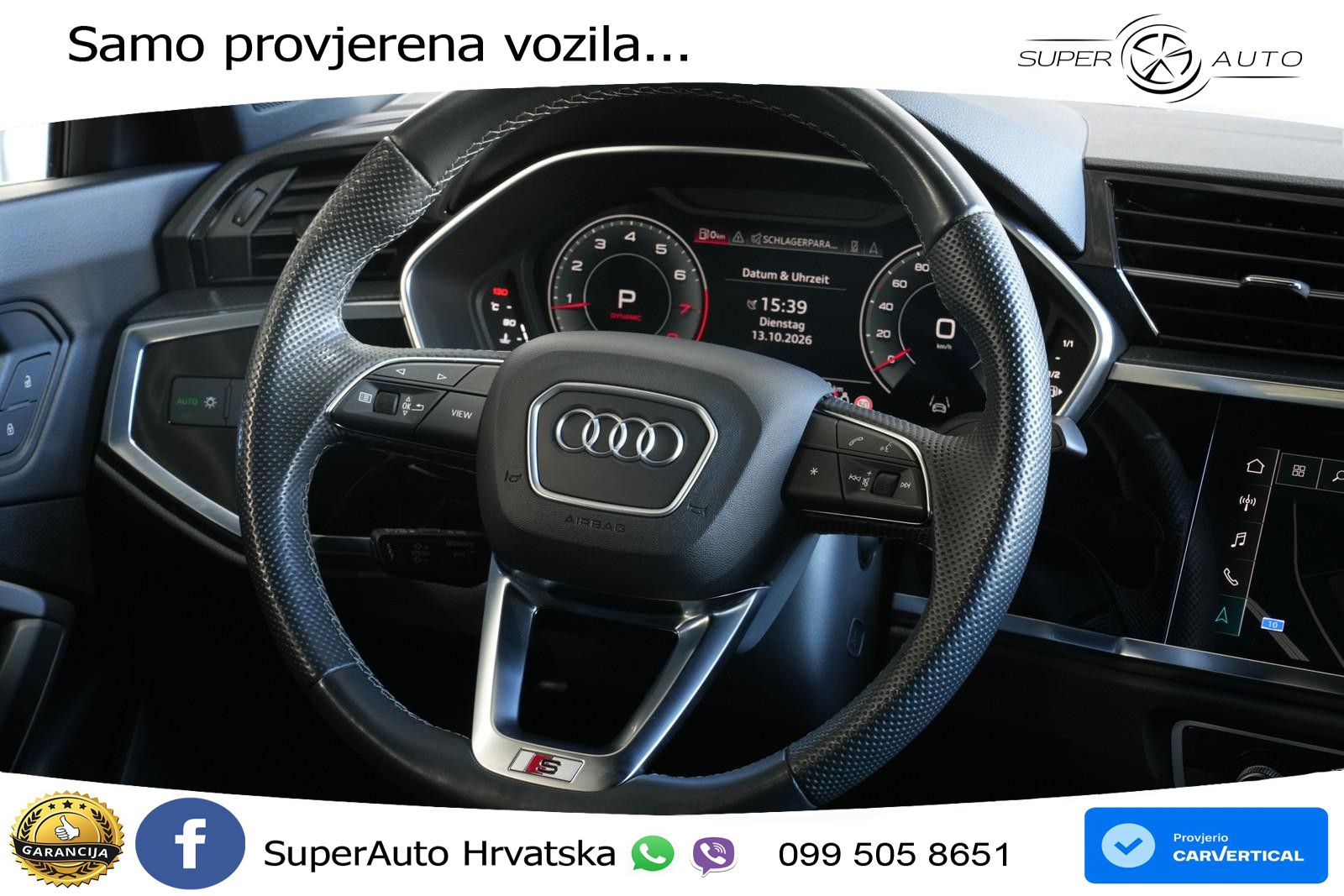Audi Q3 Sportback 45 TFSI (245 KS) quattro S tronic S line MATRIX+GR SJED+KAM
