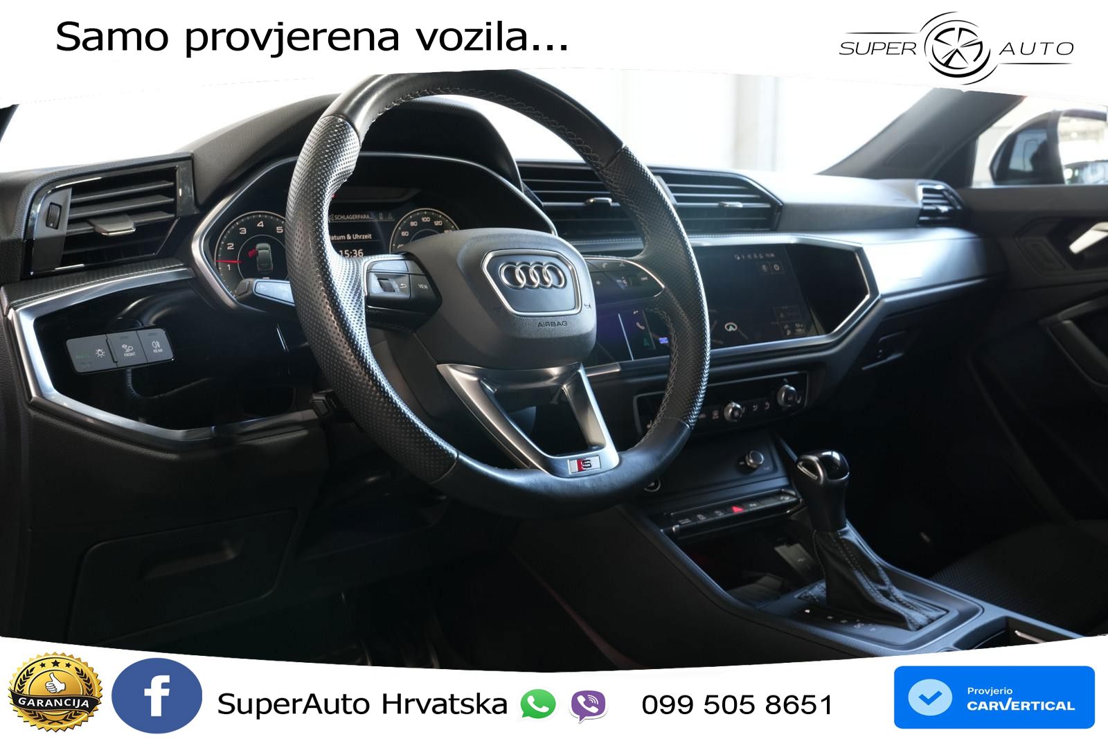 Audi Q3 Sportback 45 TFSI (245 KS) quattro S tronic S line MATRIX+GR SJED+KAM