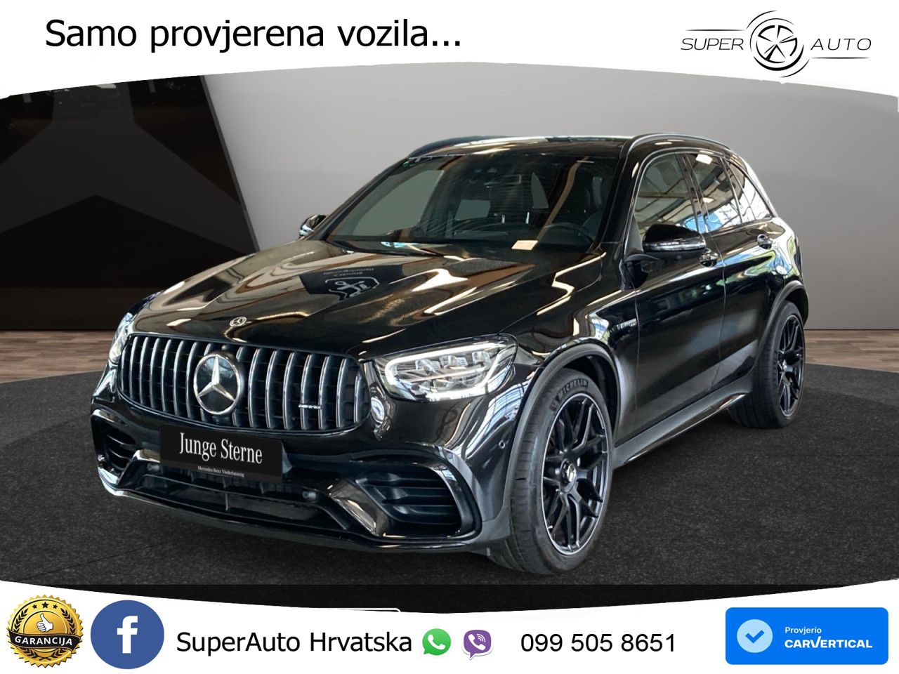 Mercedes AMG GLC 63 V8 (476 KS) 4MATIC+ MCT