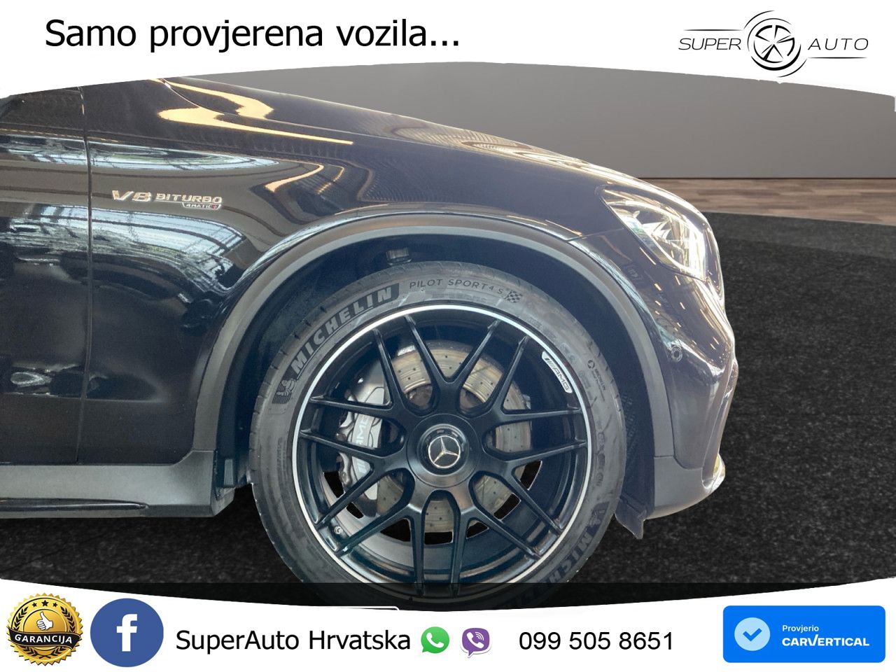 Mercedes AMG GLC 63 V8 (476 KS) 4MATIC+ MCT