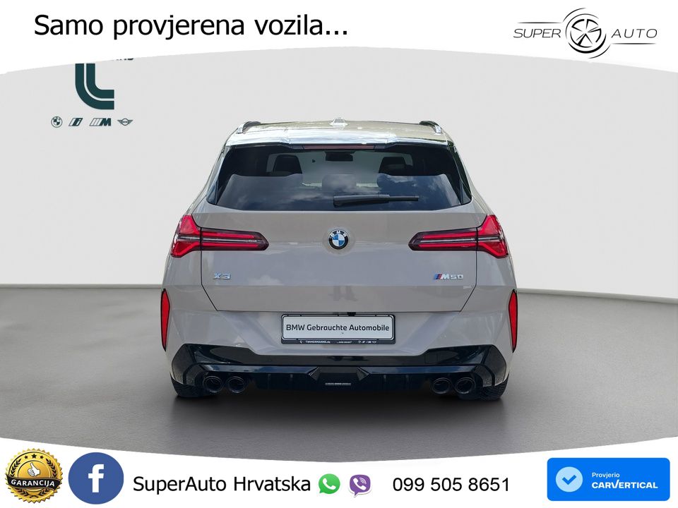 BMW X3 M50 xDrive Steptronic LED+GR SJED+ACC