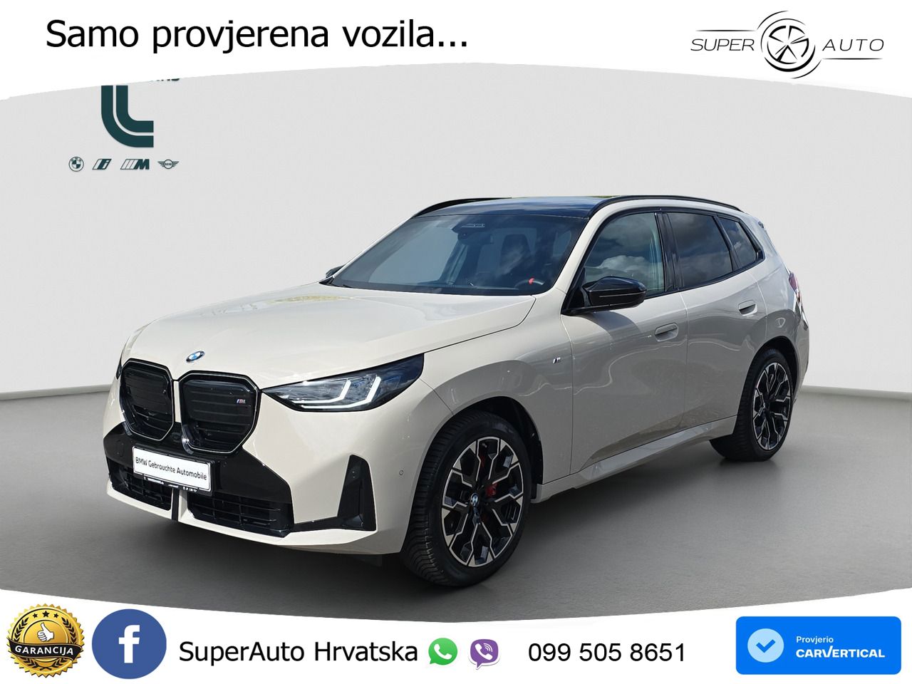 BMW X3 M50 xDrive Steptronic LED+GR SJED+ACC