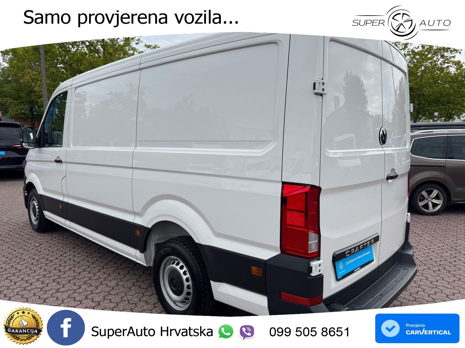 Volkswagen Crafter 35 Kasten L2H1 / Bluetooth, Klima, PDC 140 KS