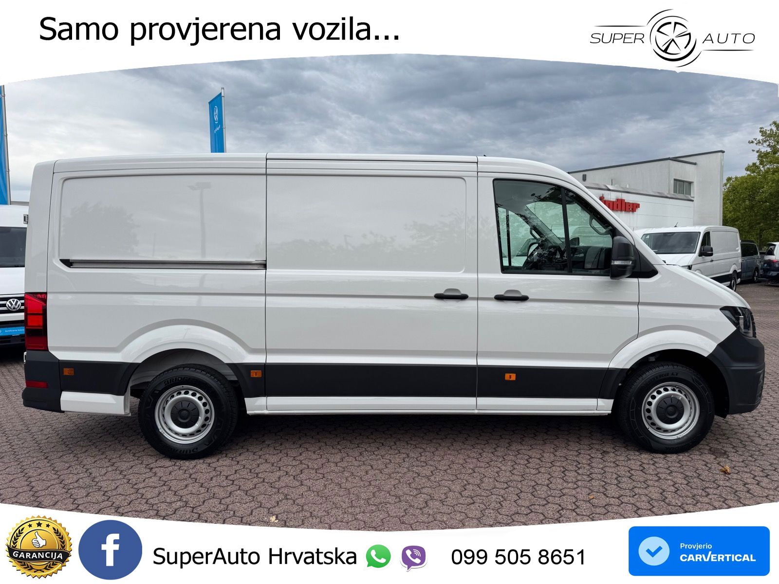 Volkswagen Crafter 35 Kasten L2H1 / Bluetooth, Klima, PDC 140 KS