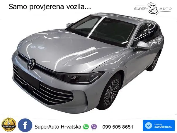 Volkswagen Passat Variant 1.5 TSI (204 KS) eHybrid DSG Elegance MATRIX+GR SJED+KAM