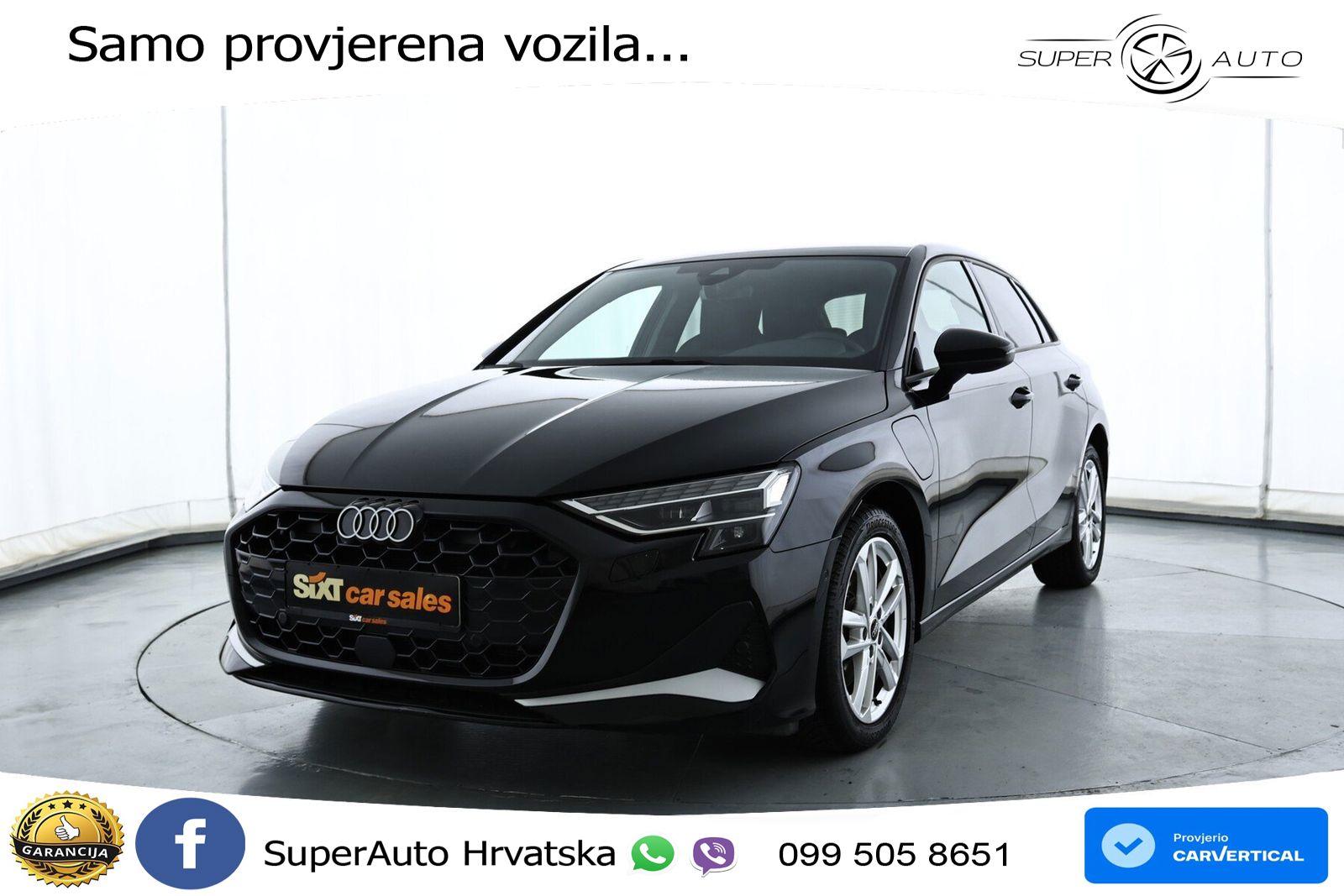 Audi A3 Sportback 40 TFSI e (204 KS) Plug-in Hybrid S tronic LED+GR SJED+ACC