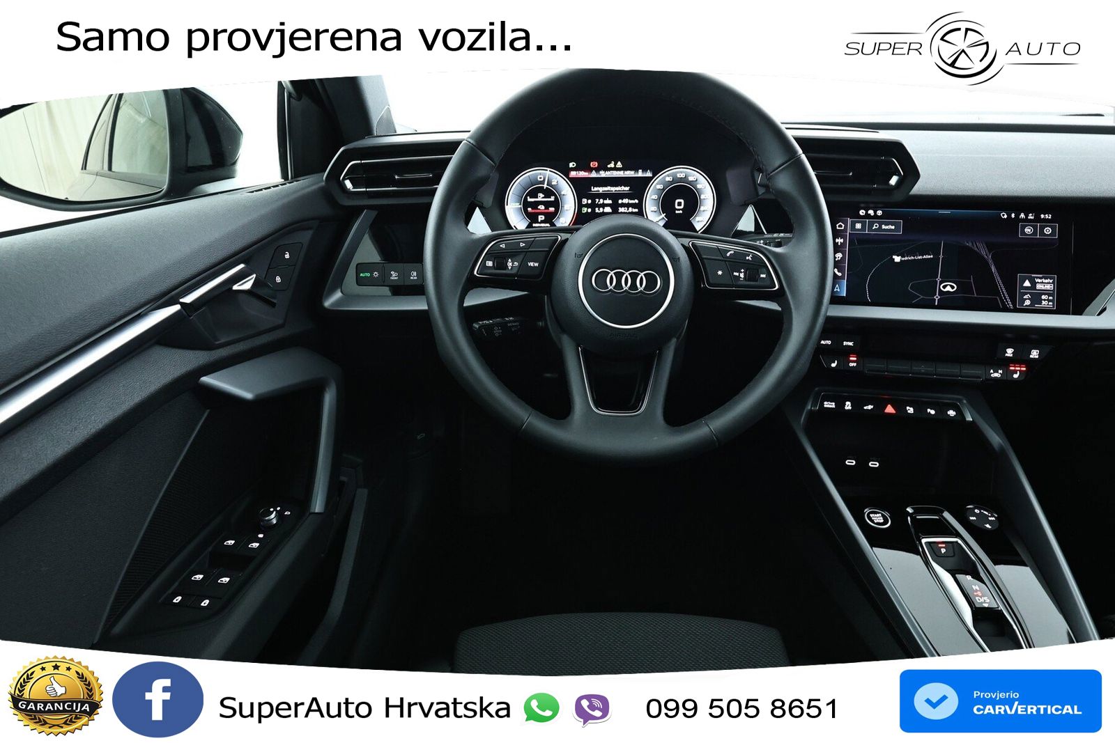 Audi A3 Sportback 40 TFSI e (204 KS) Plug-in Hybrid S tronic LED+GR SJED+ACC