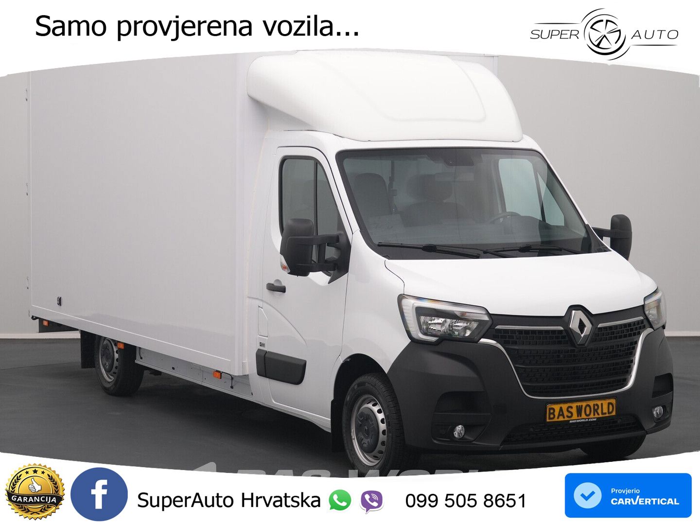 Renault Master 165PK BPM VRIJ! Lowliner Bakwagen Navi LE 165 KS