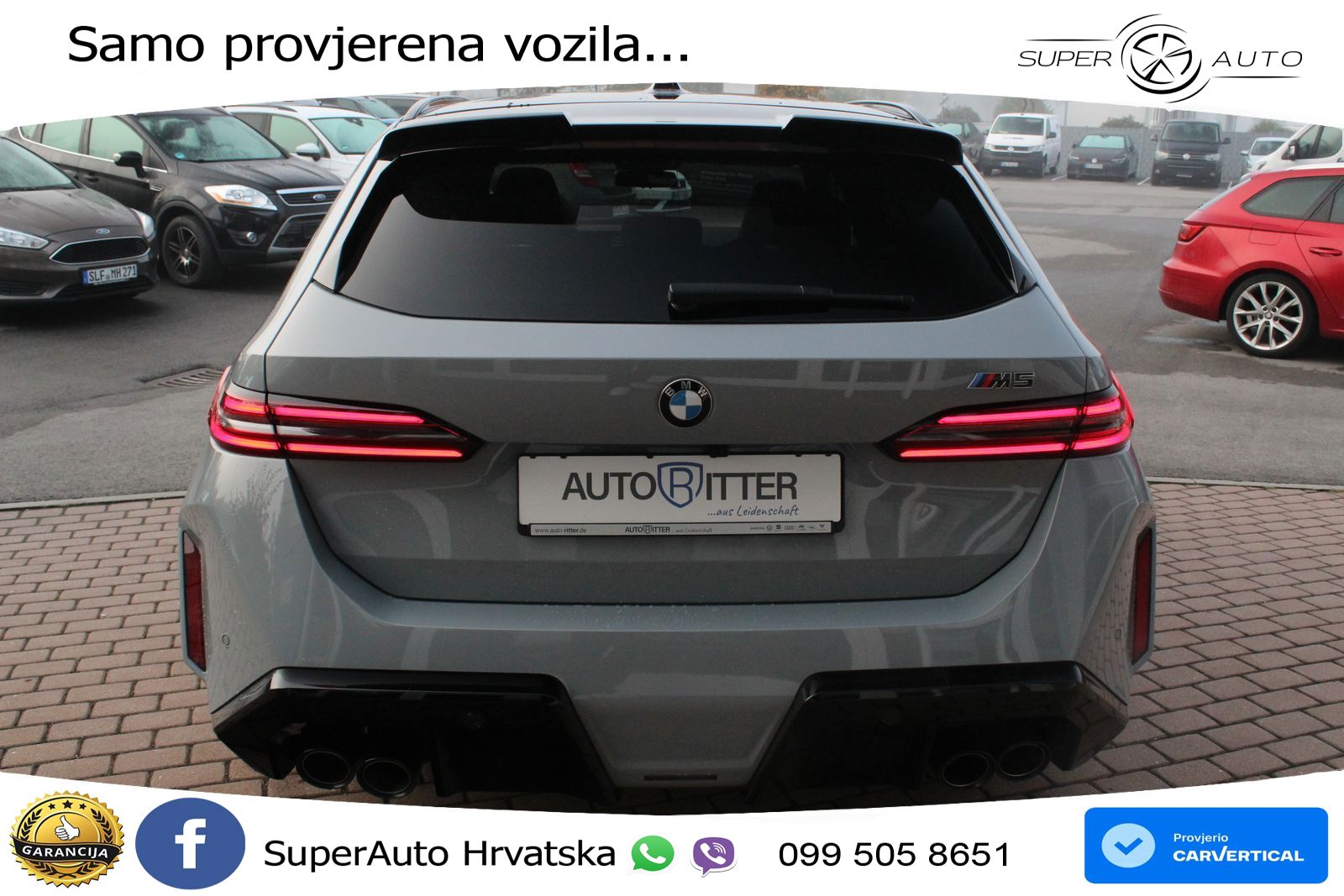 BMW M5 Touring 4.4 V8 (727 KS) xDrive Steptronic ACC+HEAD+4xGR SJED+360+PANO