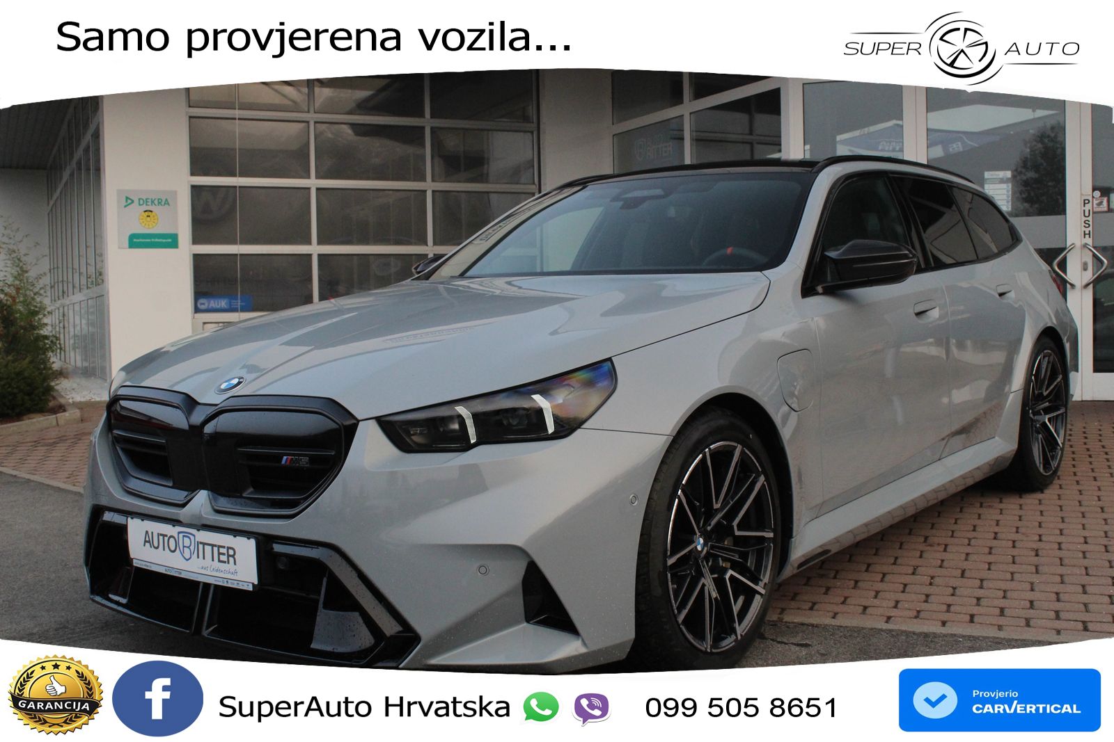 BMW M5 Touring 4.4 V8 (727 KS) xDrive Steptronic ACC+HEAD+4xGR SJED+360+PANO