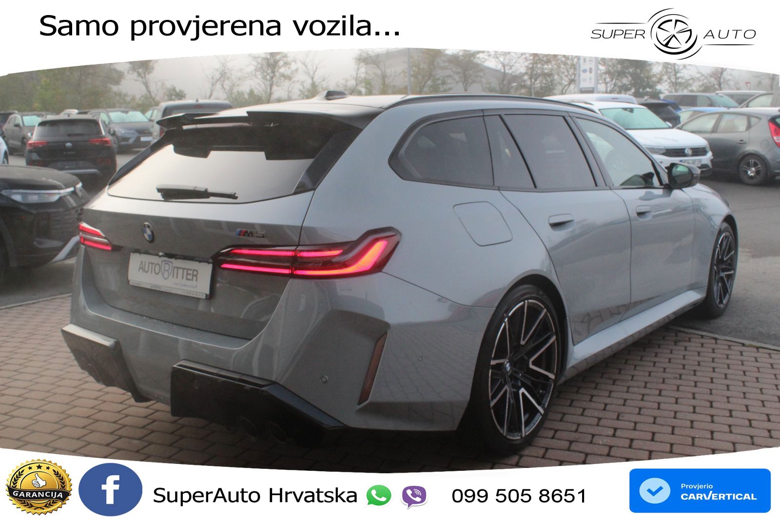 BMW M5 Touring 4.4 V8 (727 KS) xDrive Steptronic ACC+HEAD+4xGR SJED+360+PANO