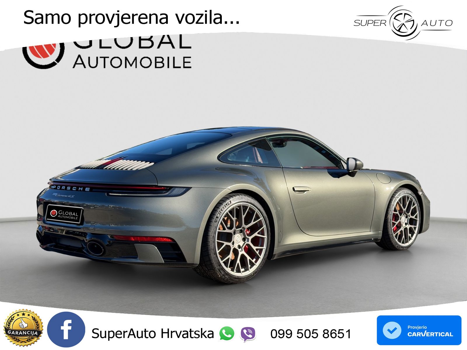 Porsche 911 Carrera S 3.0 (450 KS) PDK LED+GR SJED+ACC