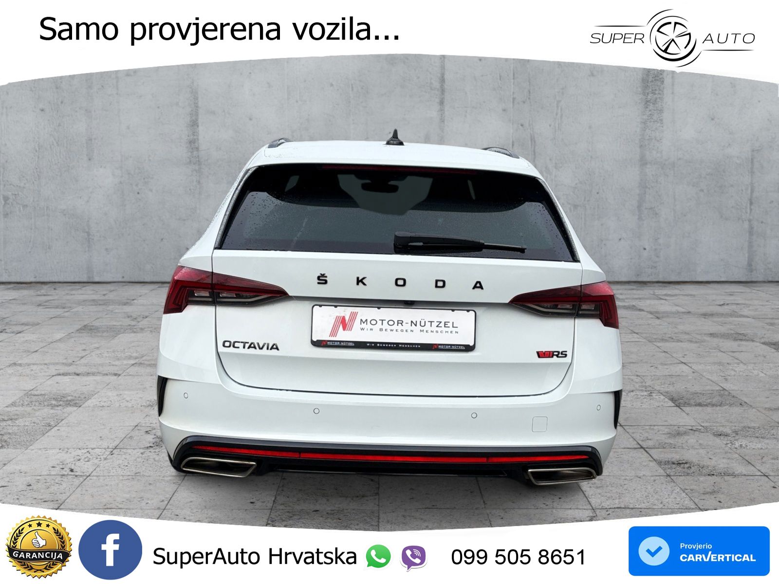 Škoda Octavia Combi RS 2.0 TDI (200 KS) 4x4 DSG LED+GR SJED+ACC