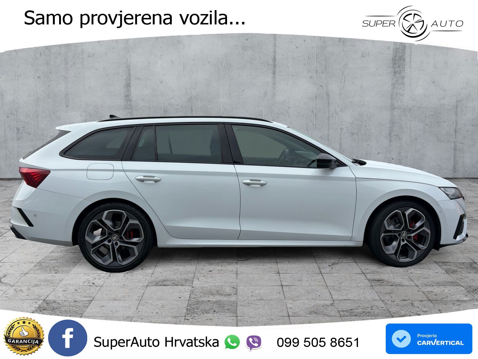 Škoda Octavia Combi RS 2.0 TDI (200 KS) 4x4 DSG LED+GR SJED+ACC