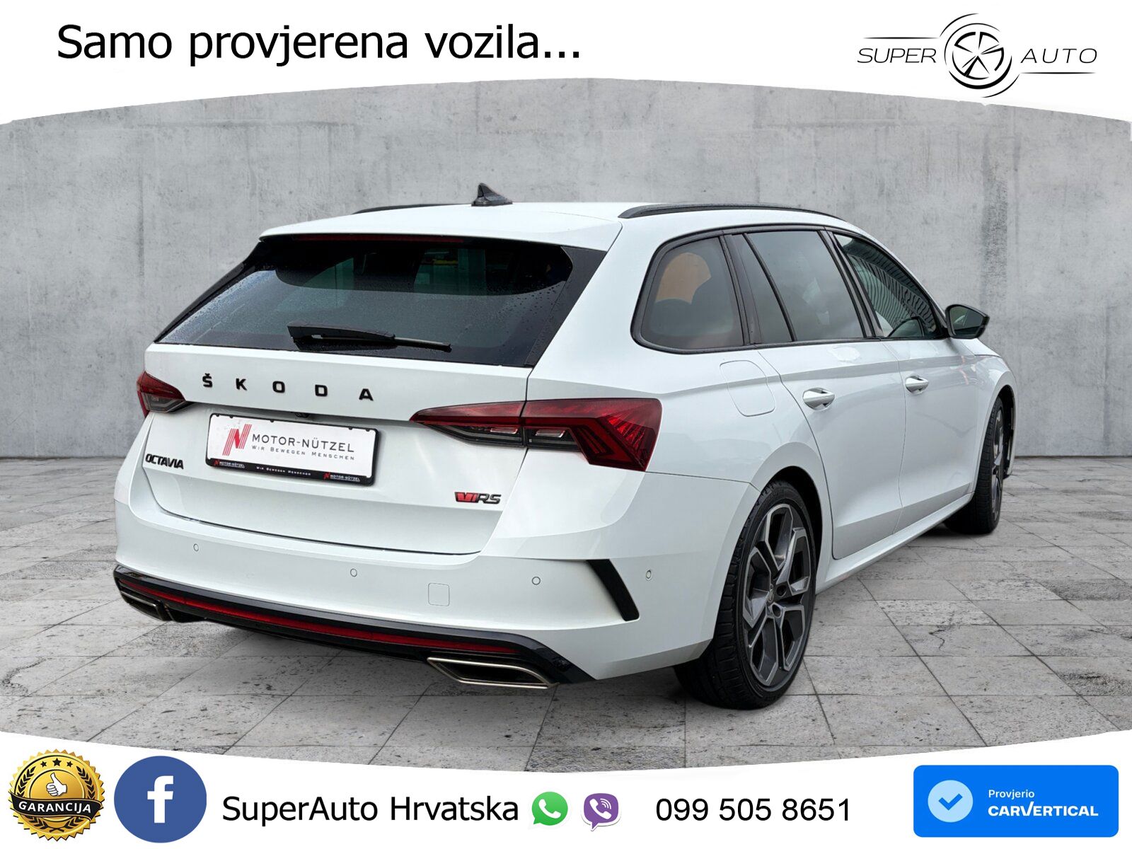 Škoda Octavia Combi RS 2.0 TDI (200 KS) 4x4 DSG LED+GR SJED+ACC