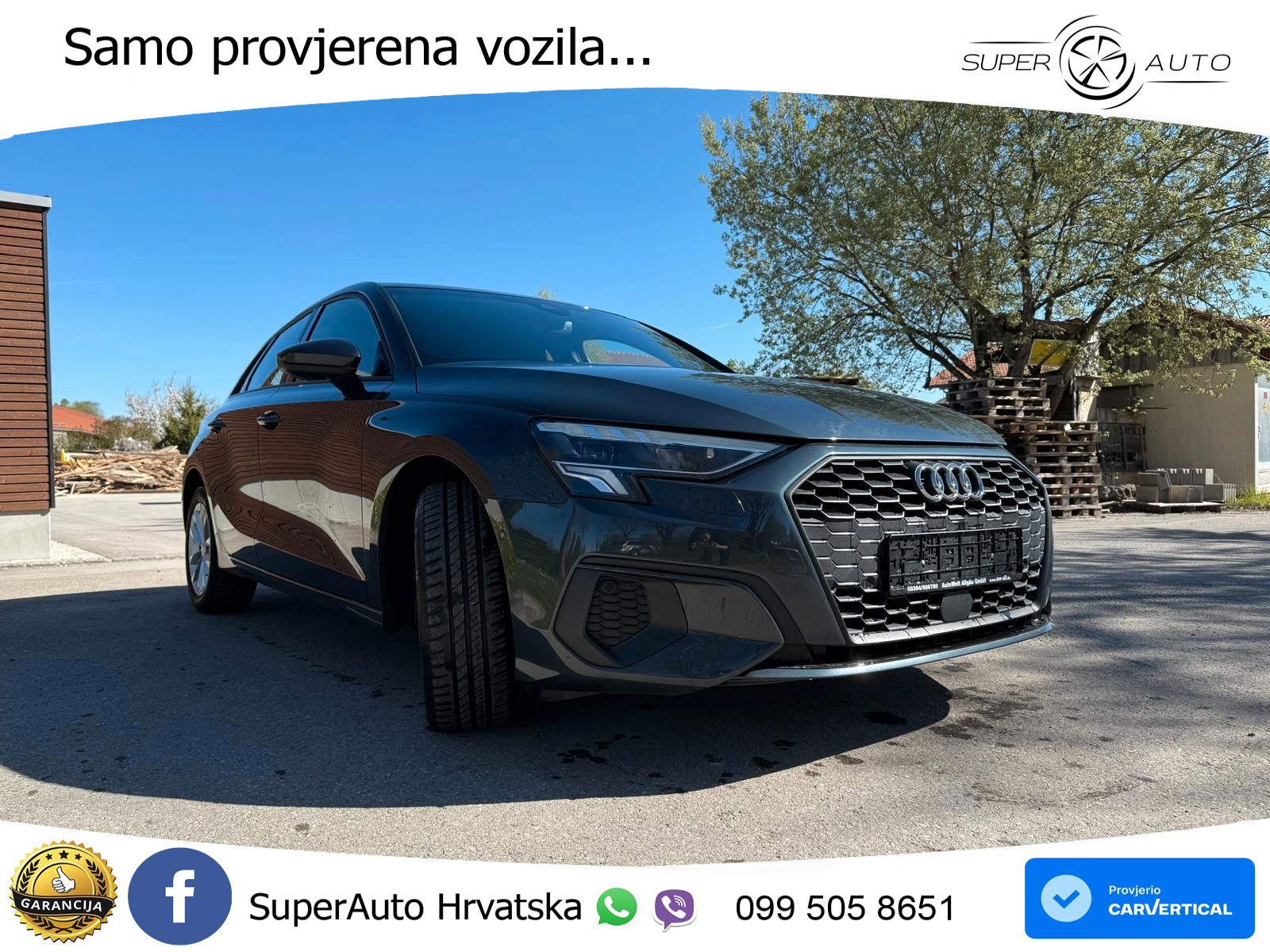 Audi A3 35 TDI (150 KS) S tronic S line