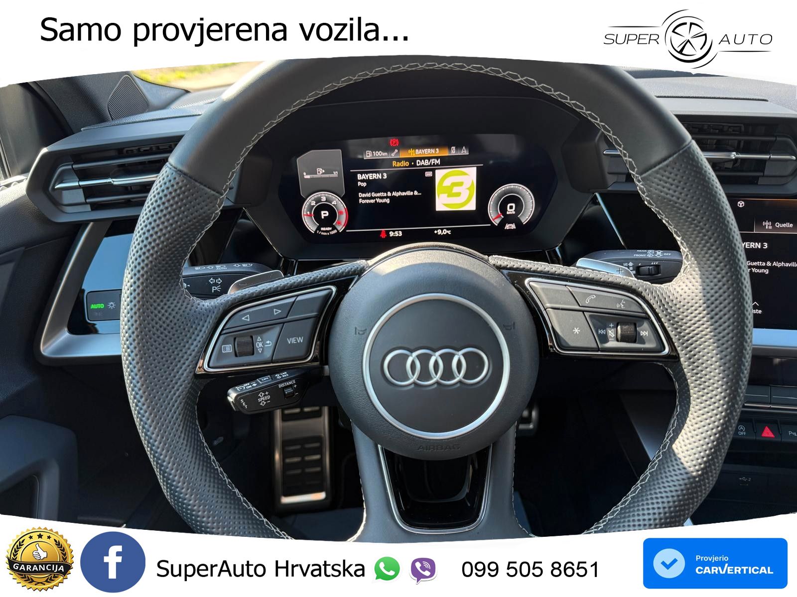 Audi A3 35 TDI (150 KS) S tronic S line