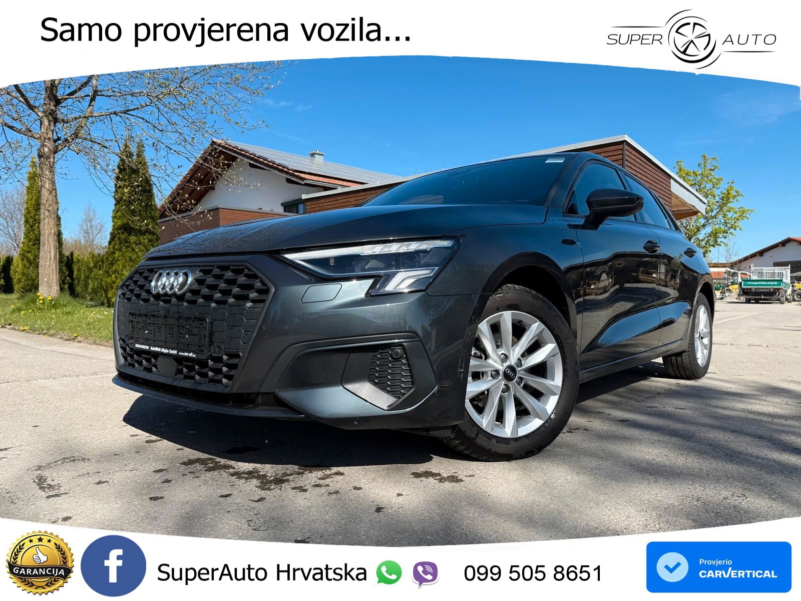 Audi A3 35 TDI (150 KS) S tronic S line
