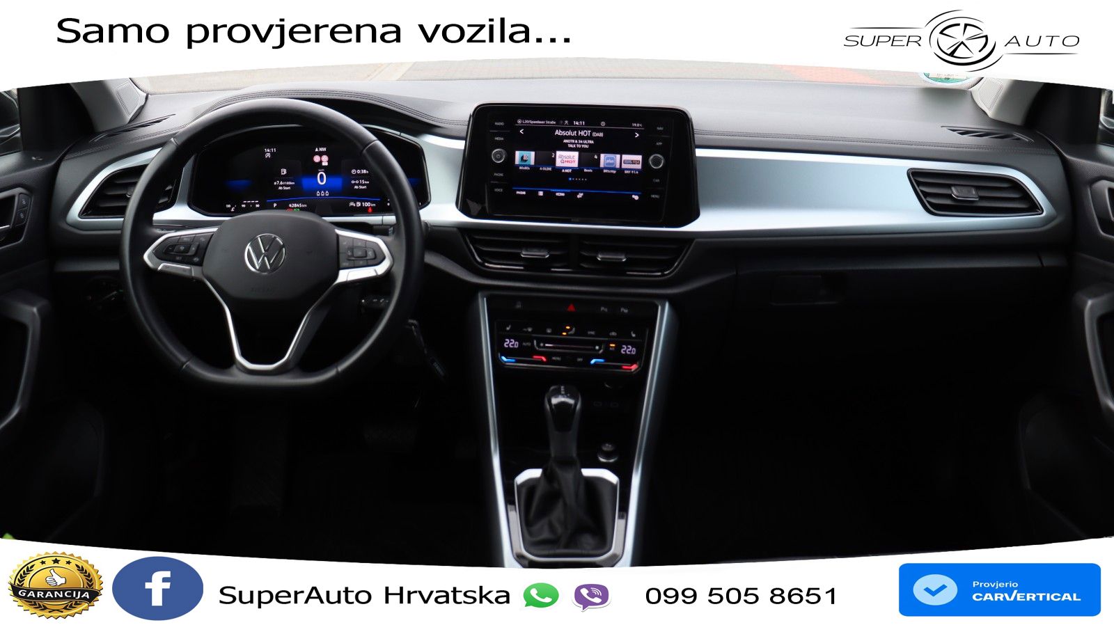 Volkswagen T-Roc 1.5 TSI (150 KS) DSG LED+GR SJED+ACC