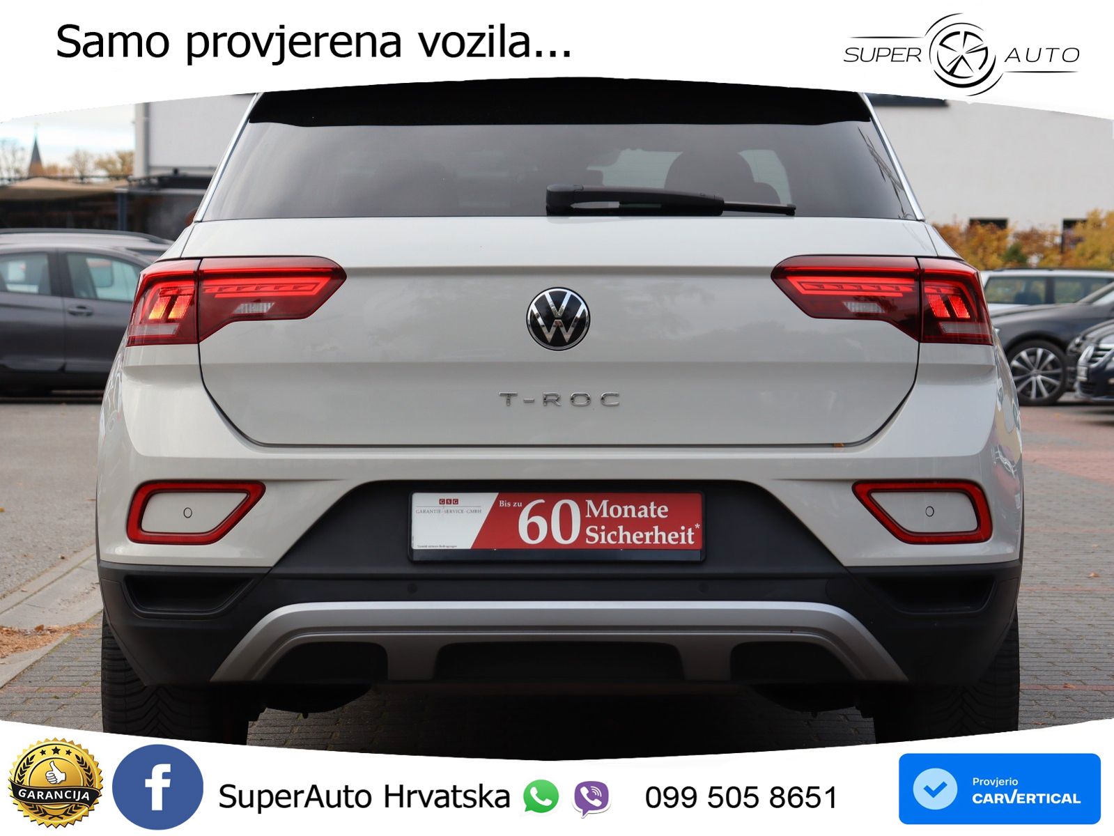 Volkswagen T-Roc 1.5 TSI (150 KS) DSG LED+GR SJED+ACC