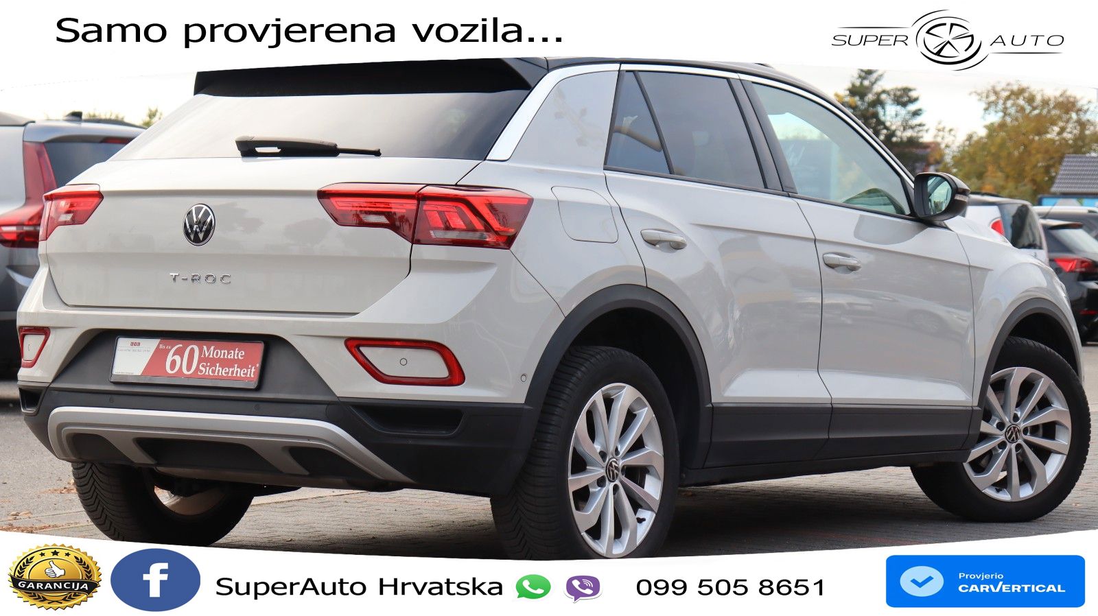 Volkswagen T-Roc 1.5 TSI (150 KS) DSG LED+GR SJED+ACC