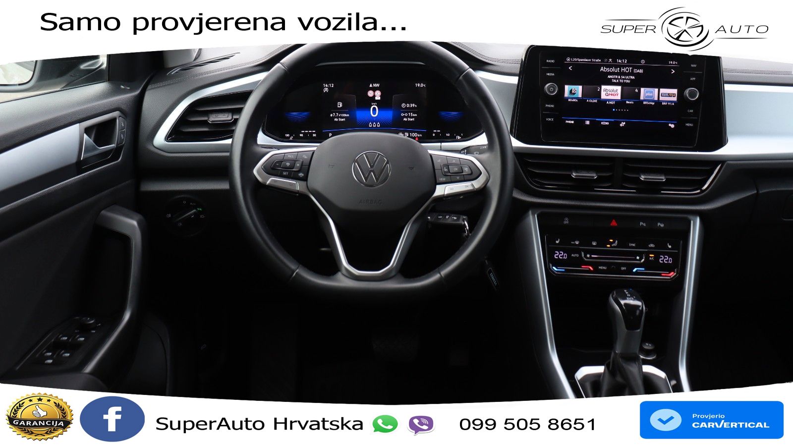 Volkswagen T-Roc 1.5 TSI (150 KS) DSG LED+GR SJED+ACC