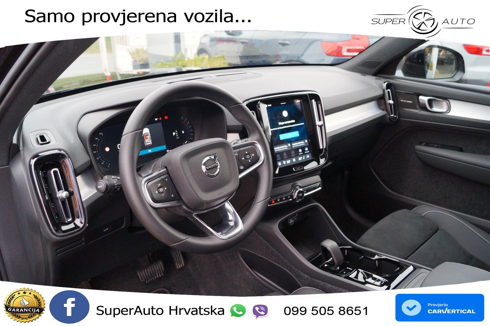 Volvo XC40 2.0 B3 163 KS Automatic ACC+GR SJED+360+PANO
