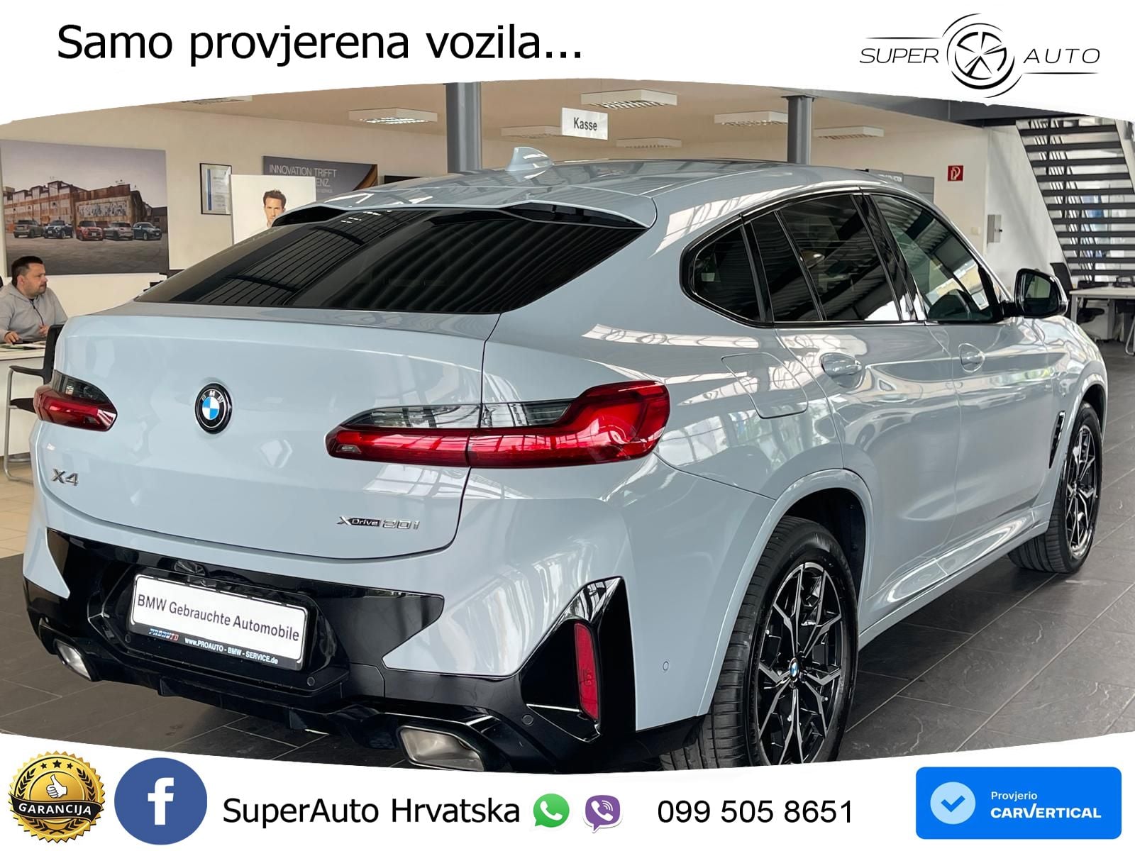 BMW X4 20i (184 KS) xDrive Steptronic M Sport LED+GR SJED+ACC