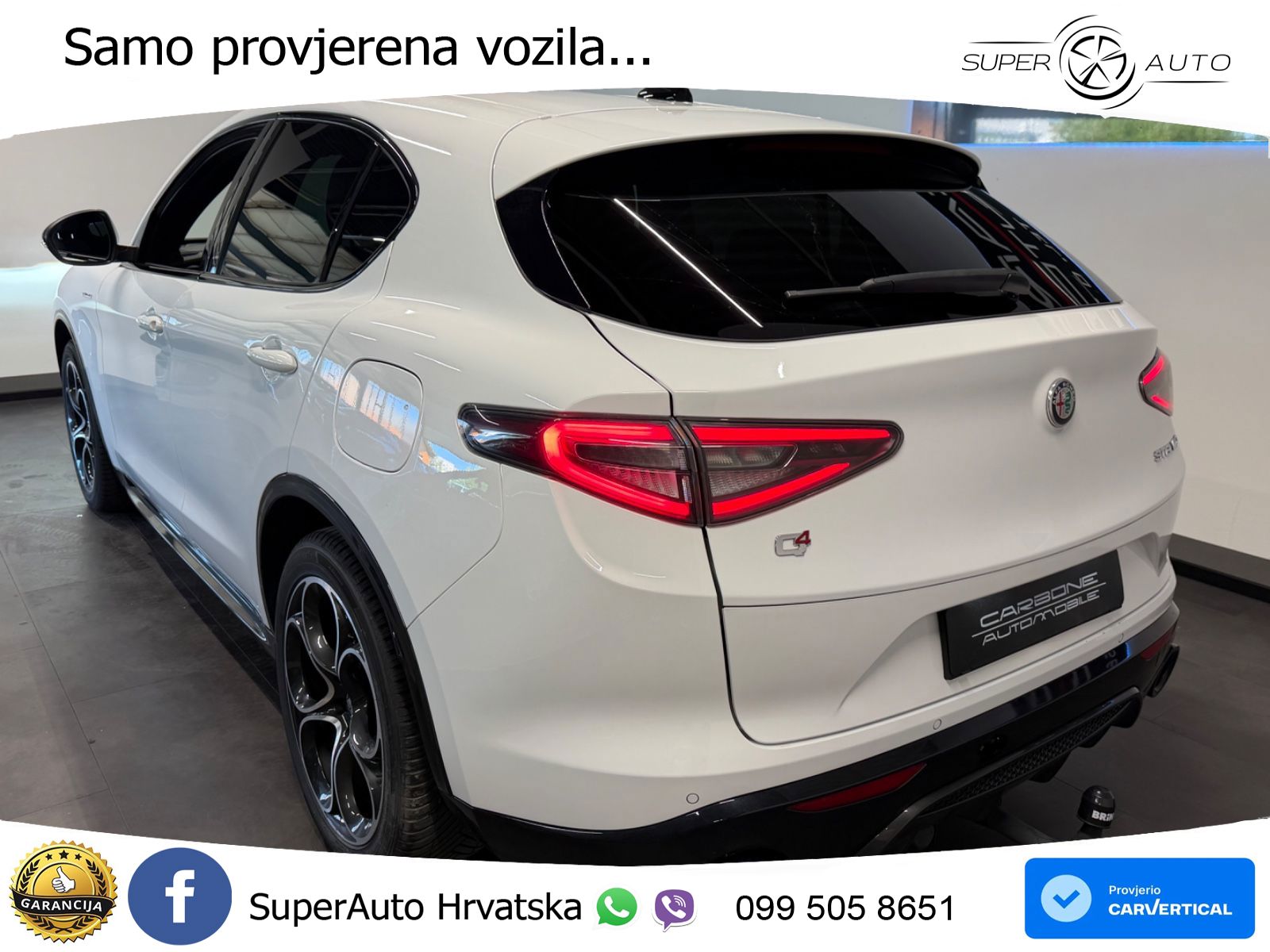 Alfa Romeo Stelvio 2.2 MultiJet II (210 KS) Q4 Automatic LED+GR SJED+ACC