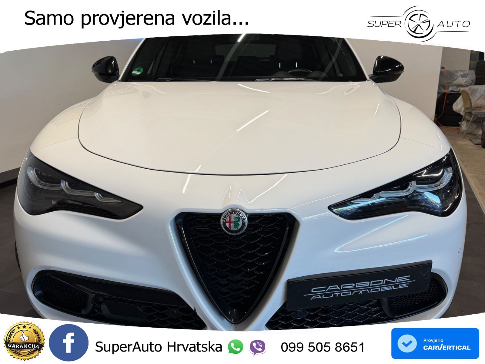 Alfa Romeo Stelvio 2.2 MultiJet II (210 KS) Q4 Automatic LED+GR SJED+ACC