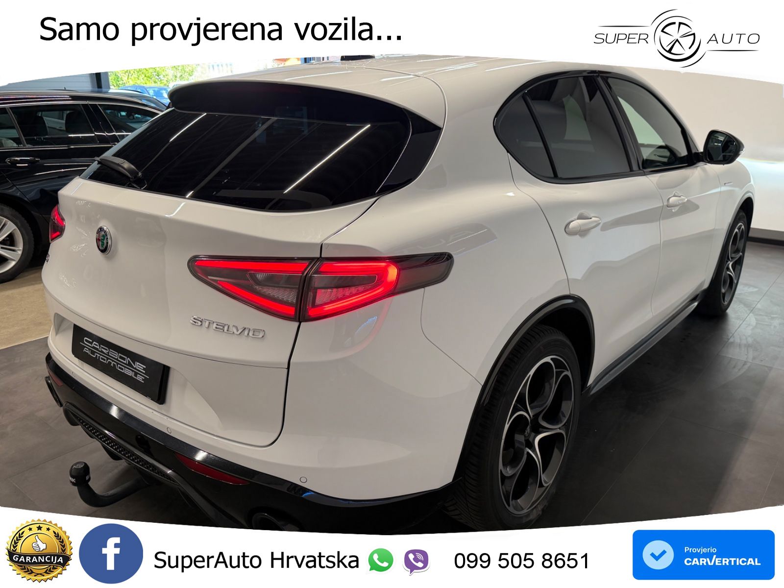 Alfa Romeo Stelvio 2.2 MultiJet II (210 KS) Q4 Automatic LED+GR SJED+ACC