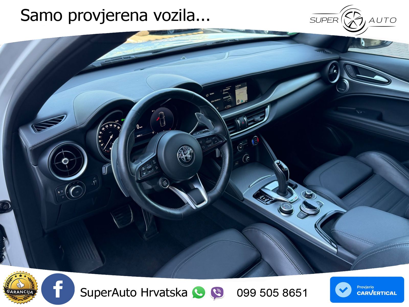 Alfa Romeo Stelvio 2.2 MultiJet II (210 KS) Q4 Automatic LED+GR SJED+ACC